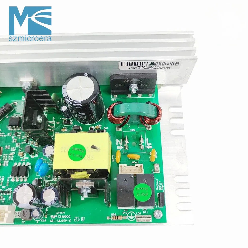 Treadmill Motor Controller, MC1648DLS ZE0824, MC1648DLS-JST REV for ICON PROFORM Nordic Track Circuit Control Board, U2CODE013
