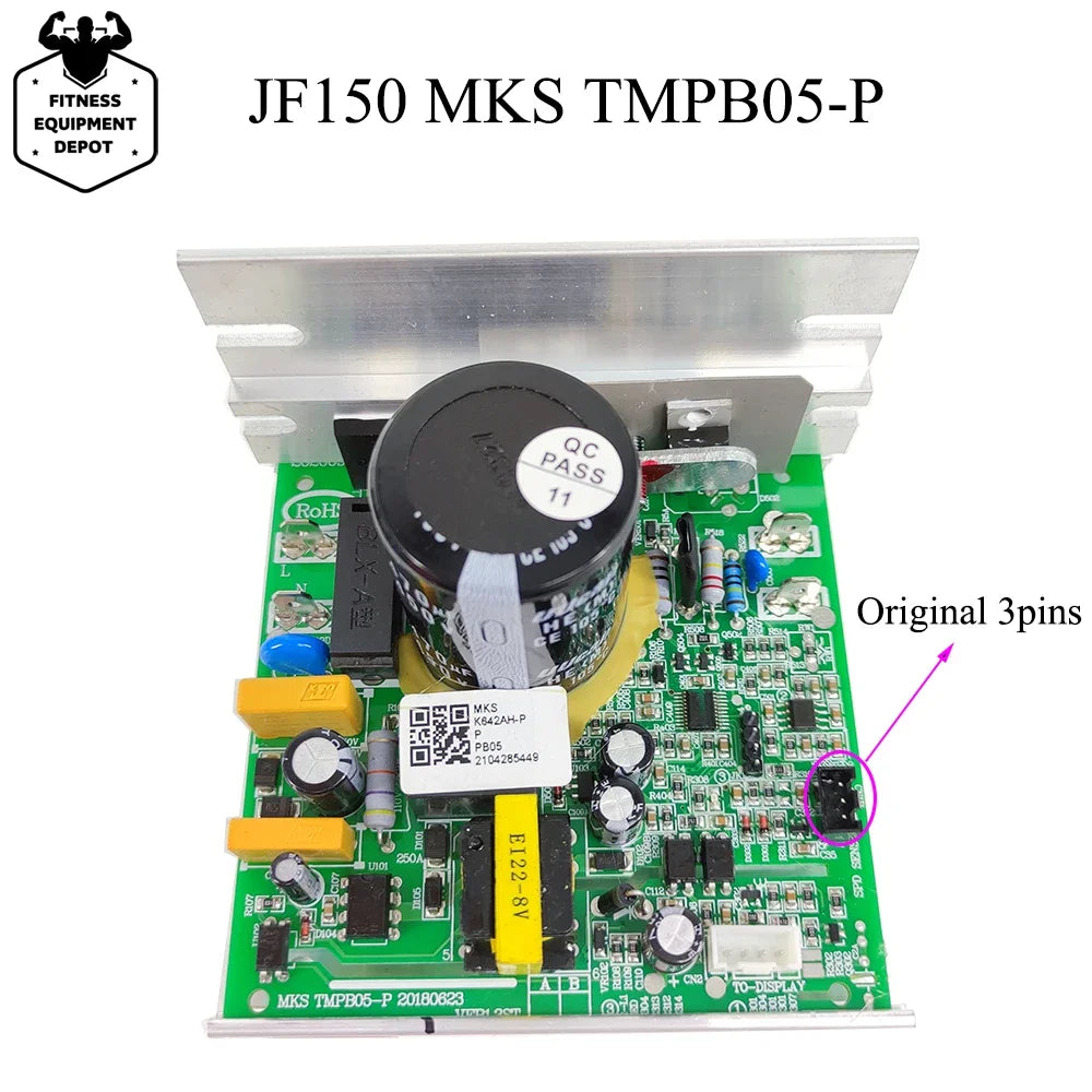 220V, JF150, MKS TMPB05, MKS TMPB05-P, Motor Controller for Treadmill, Circuit Board, Power Supply Mainboard