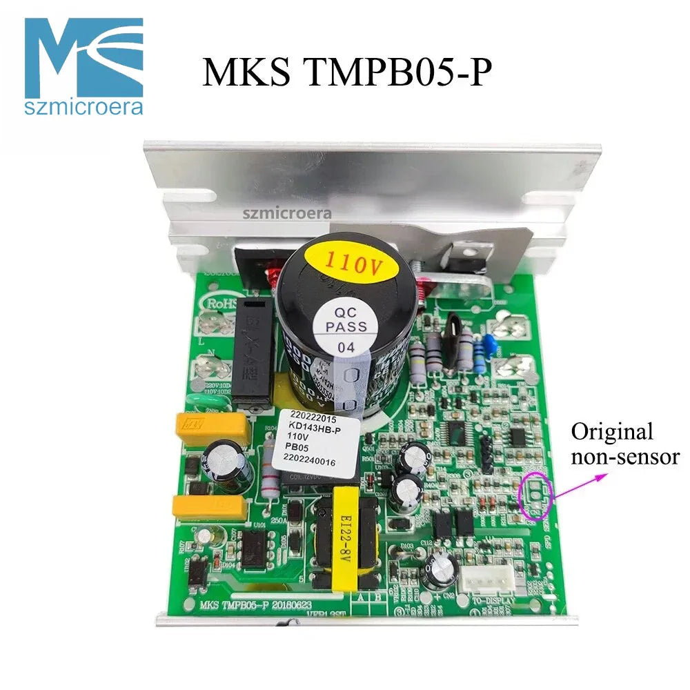 MKS TMPB05, MKS TMPB05-P Treadmill Motor Controller for MSK Treadmill, Circuit Board, Power Supply Mainboard, 110V