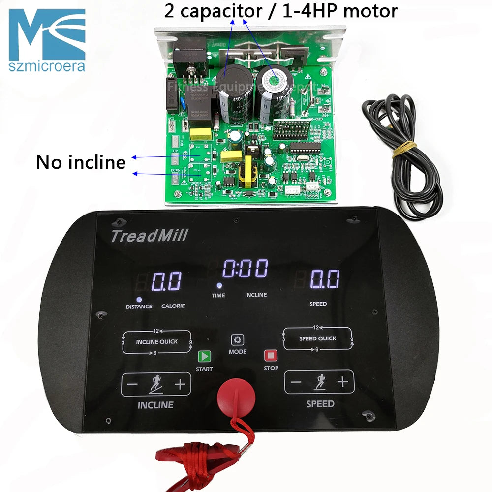 General USE Universal Treadmill Console display Treadmill motor control board controller 1HP-2.0HP/1HP-4.0HP motor