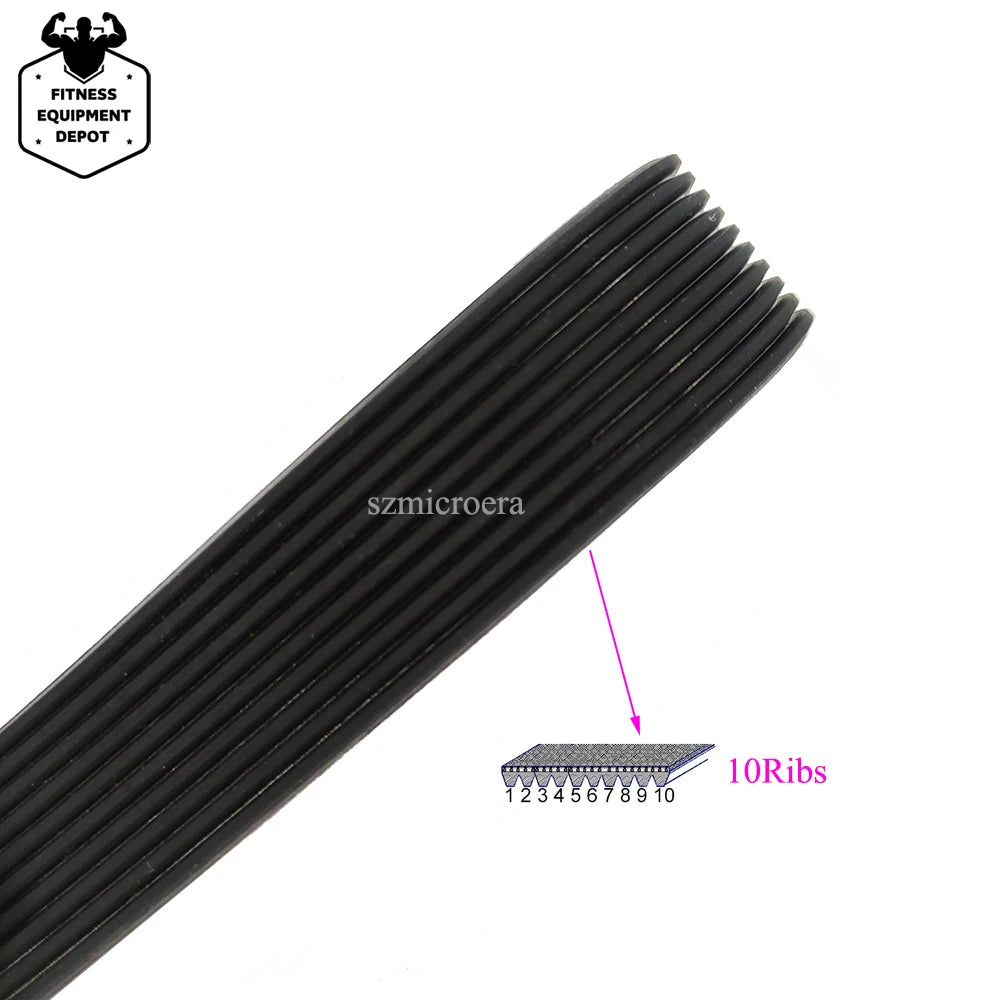 PJ375 VEGA Drive Belt for Bostitch Air Compressor Blue Rubber Multi Groove Belt Multi Wedge Belt