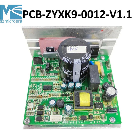 PCB-ZYXK9-0012-V1.1 Motor Controller for Treadmill, Mainboard, Power Supply Board, 110V, ZYXK9