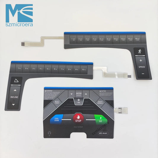 Membrane Switch for HORIZON 841T Treadmill, Touch Button, Keyboard, Treadmill Spare Part