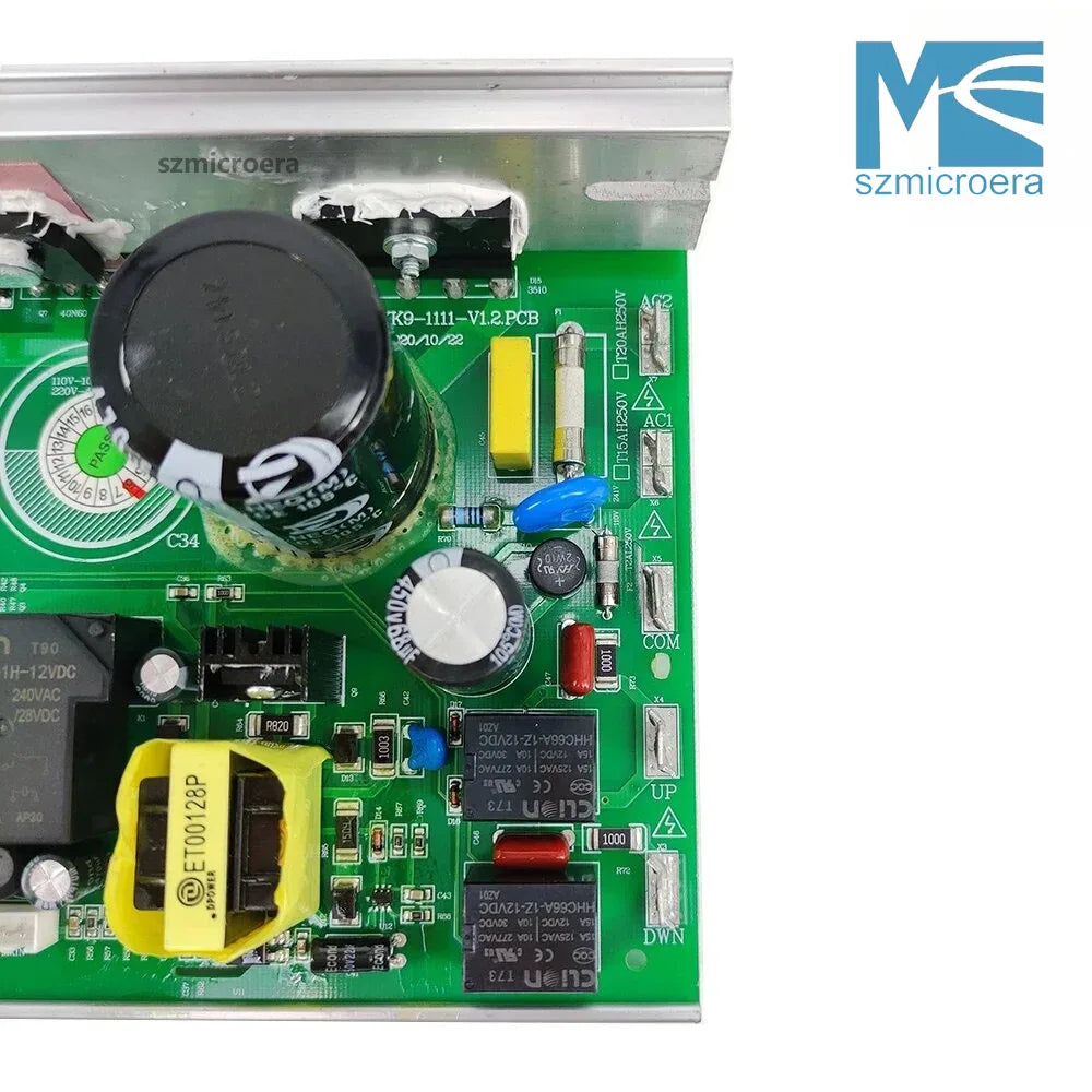 Motor Controller for SHUA Treadmill, Power Supply Mainboard, ZYXK9, PCB-ZYXK9-1111-V1.2.PCB, Circuit Board