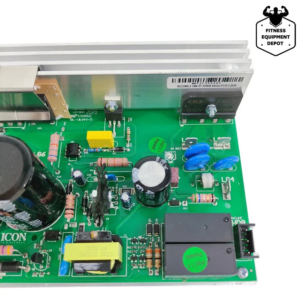 MC2100ELS 18W 2Y ZY Treadmill Controller MC2100ELS-18W for Nordictrack PROFORM Treadmill Control Board Circuit board