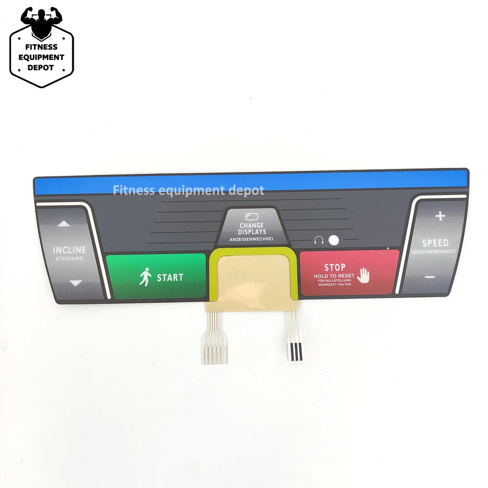 Horizon Adventure 4 Membrane Switch Treadmill Membrane Keypad Speed Keyboard Horizon Adventure Start Stop Button