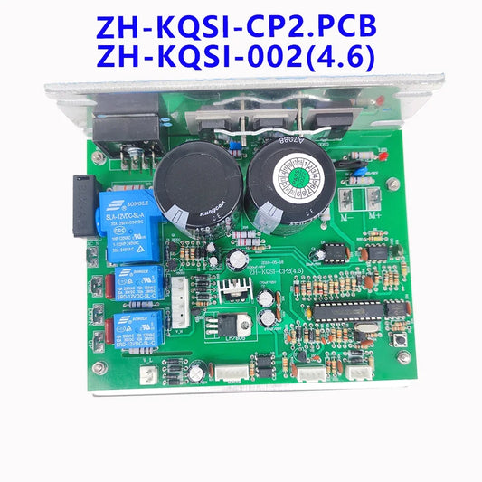 ZHKQSI-CP1.PCB, ZH-KQSI-001, ZH-KQSI-002,Treadmill Driver Board Motherboard, for BH Fitness G6414V, 2Capacitors