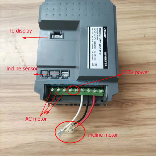 Treadmill Motor Controller Inverter GWP-006A-INV2 Compatible With TA254 Treadmill Inverter Power Supply Board