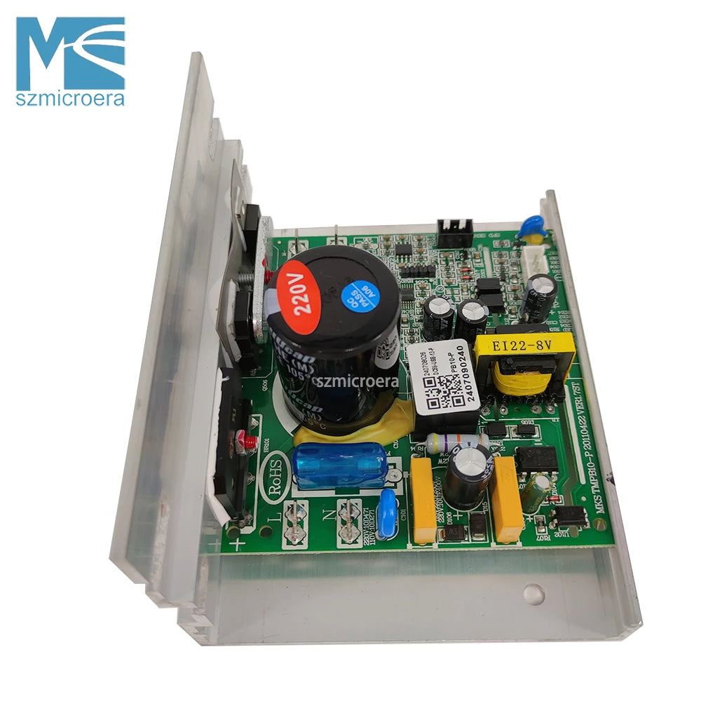 MKS TMPB10-P Motor Controller Motherboard for Treadmill, Control Board Circuit Board, Power Supply Board, Non-incline