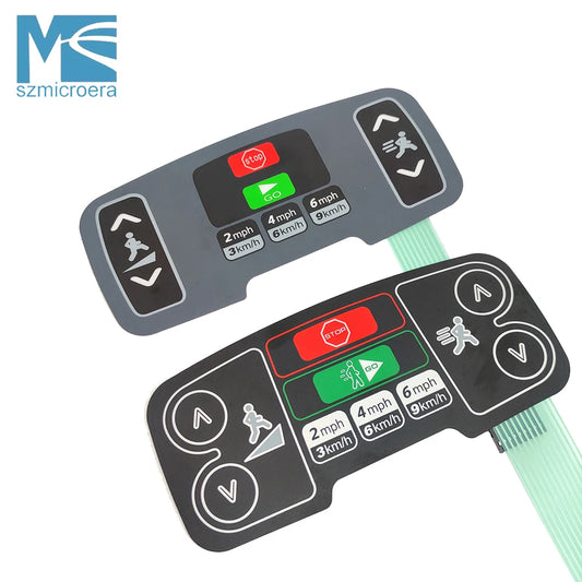 Treadmill keyboard for Life fitness 95TE A95T S3, Quick Start Stop Button, Console panel Membrane switch, Treadmill button Parts