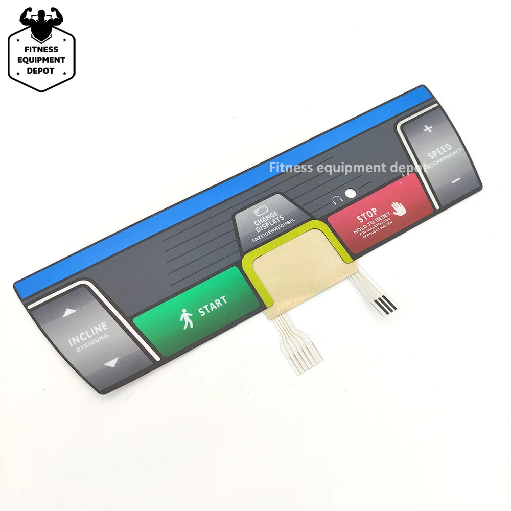 Horizon Adventure 4 Membrane Switch Treadmill Membrane Keypad Speed Keyboard Horizon Adventure Start Stop Button