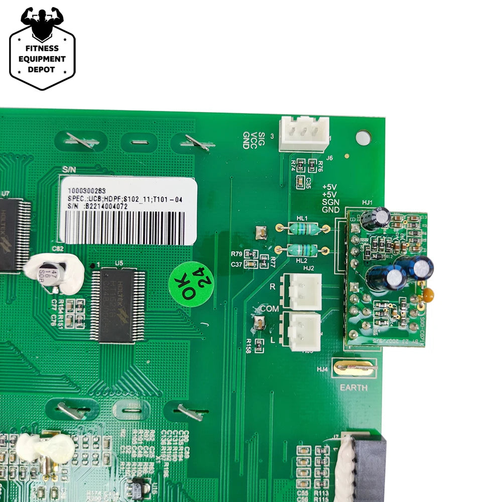1000300283 SUH1301PF Treadmill Control panel Display for Johnson Horizon T101-04 CT5.4 Upper Controller Screen Circuit board LCD
