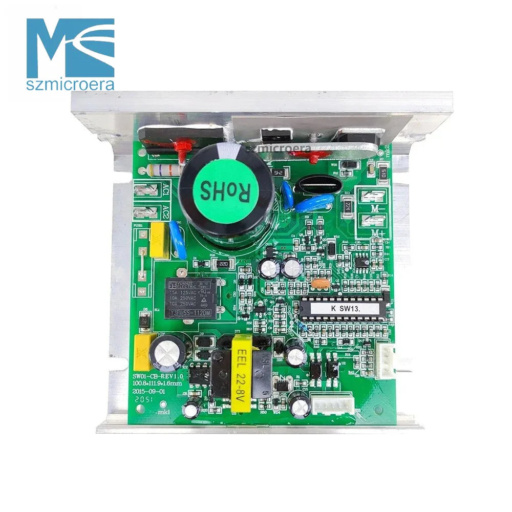Treadmill Motor Controller for York-Excel Plus 40320, Control Board SW01-CB-REV1.0, SW01-CB-REV1.6, Circuit Board