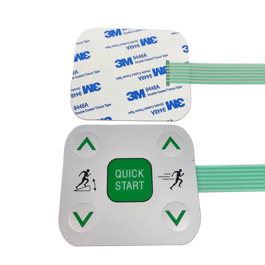 free shipping Quick Start Stop Button Keyboard for precor 954 954i 932 c932i 932i Treadmill Part for Precor Repair