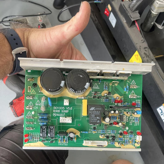 B01005, V5.6 Treadmill Motor Controller, Lower Control Board Circuit Board, Driver Motherboard, Replacement Board, B107 508