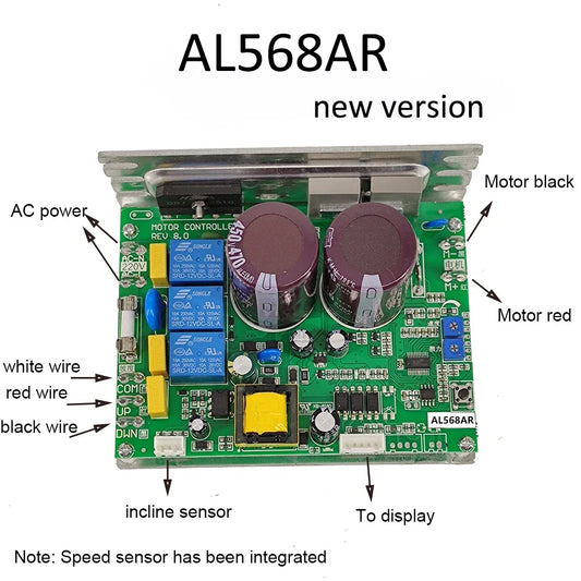 AL568AR Treadmill Control Board, Motor Controller, Power Supply Unit, Motor Driver