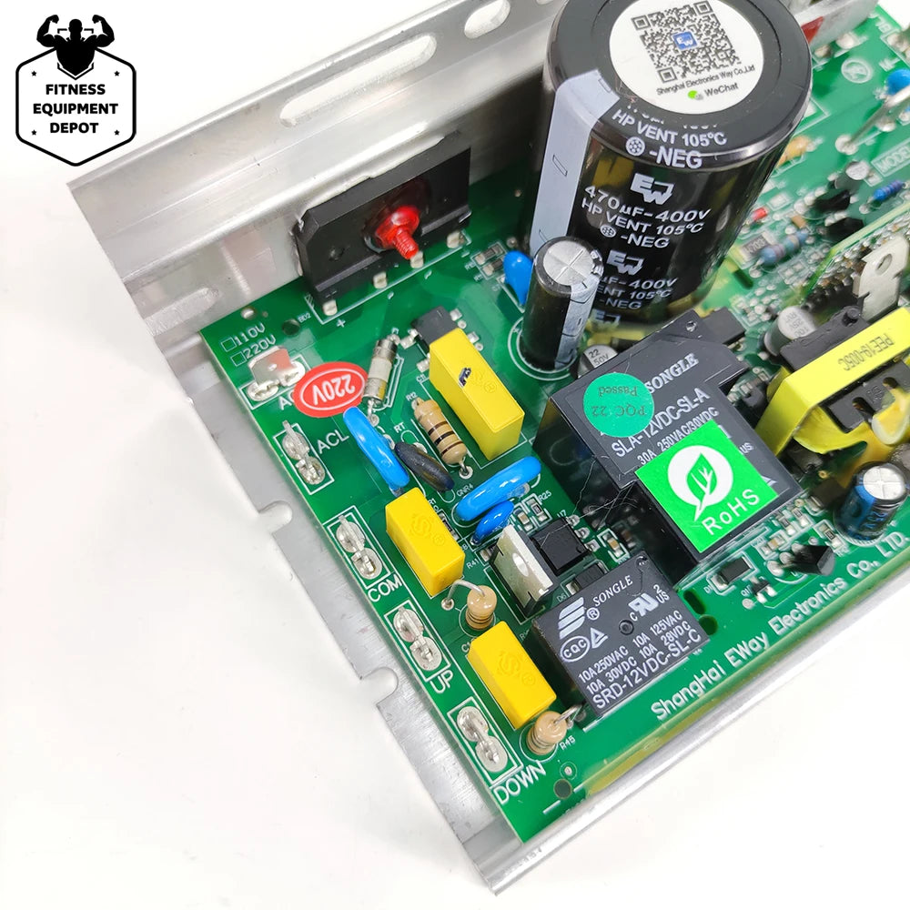 B307D Treadmill Motor Controller Spirit 110V 220V for Johnson Tempo Treadmill Control Board Circuit Board Power Supply Board PCB