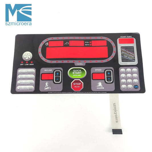 Keypad Startrac 3562 S-TRC3562 Treadmill Button Panel Control Panel Membrane Switch for STAR TRAC