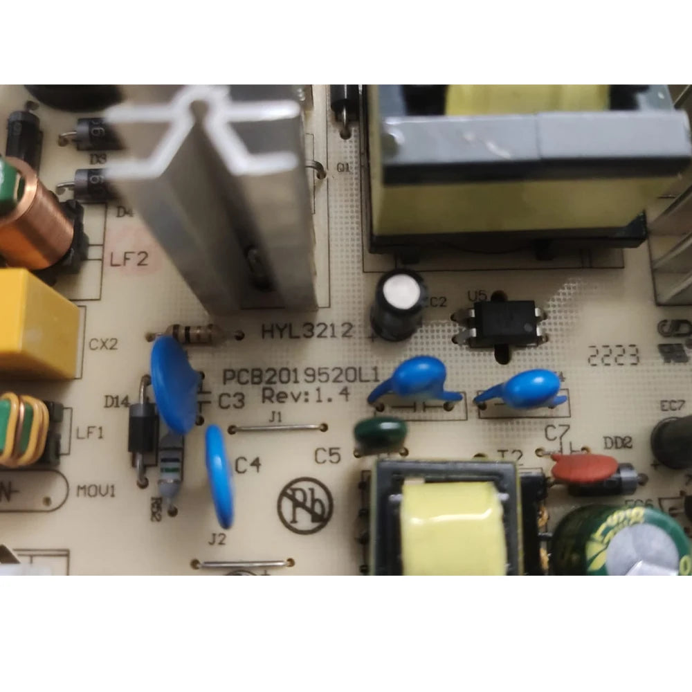 HYL3212  CD-120-BP PCB2019520L1 100-240V Input Wine Cooler Control Board Refrigerator Accessories Power Circuit Board
