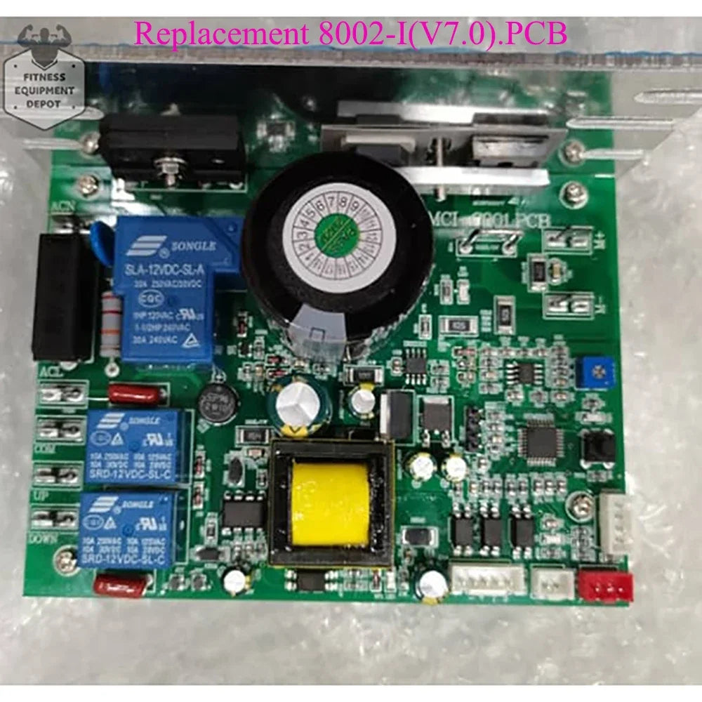 Treadmill Control Board, Treadmill Motor Controller, Power Supply Unit, 8002-I(V7.0).PCB, 8002-I(V7.0)