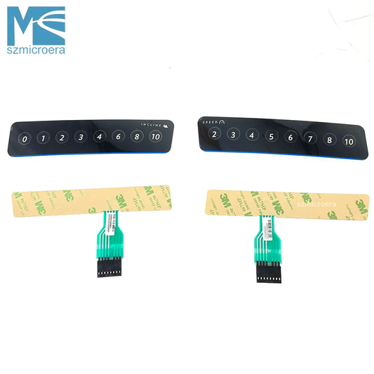 Treadmill Incline Keypad and Speed Keypad for Horizon T101-07 Treadmill Spare Parts-Keypad Repair