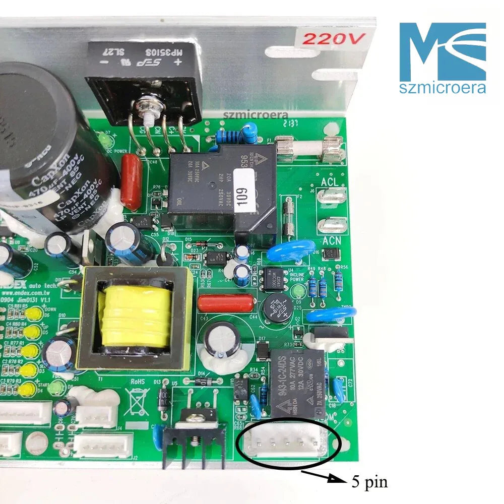DCMD66, DCM66NP, Original Treadmill Motor Controller, Circuit Board for BH6435, G6515C Treadmill Driver Board