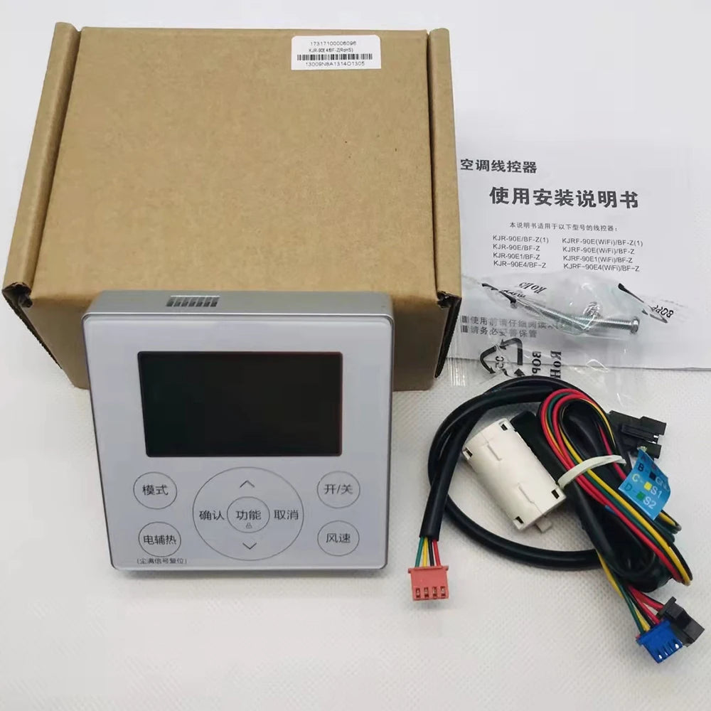 Central Air Conditioning Remote Control Panel KJR-90E4BF-Z For Midea Central Air Conditioning Original New
