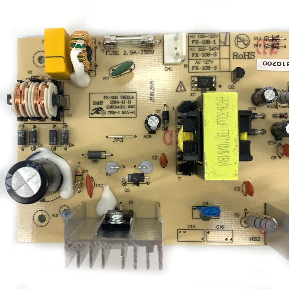 Wine Cooler Spare Part FX-108-1 110V 15.9V Cirucuit Board Wine Storage Cabinet Mainboard