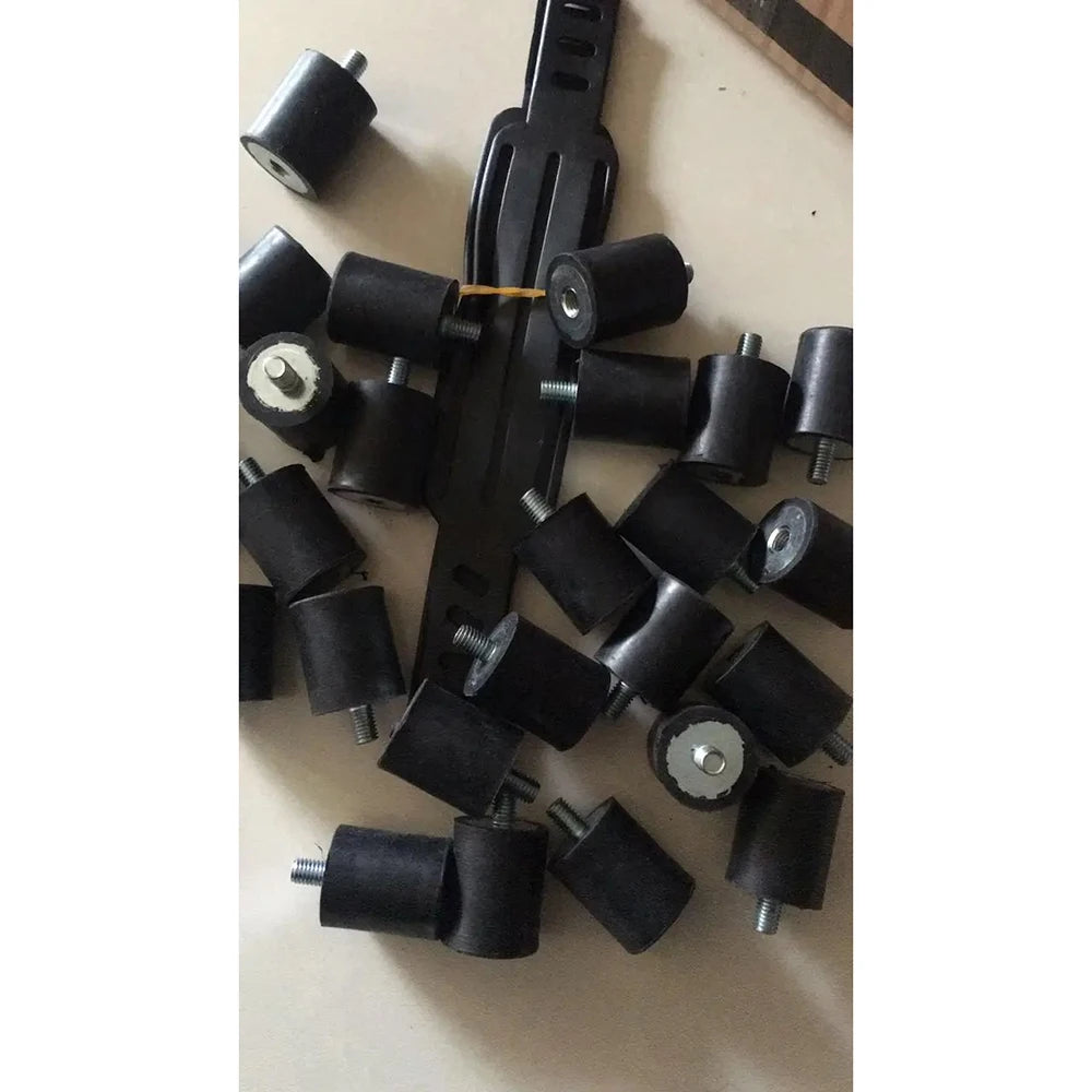 10pcs/lot Treadmill Rubber Mounting Screw Treadmill Spare Parts Rubber Mounting Fastener