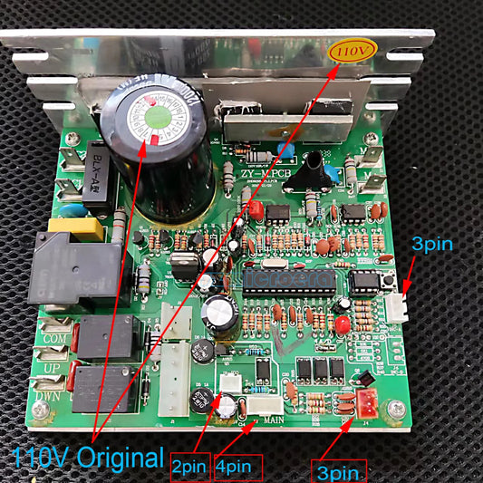 Use for 110V Voltage Treadmill driver board ZY-M.PCB general treadmill motherboard power supply board