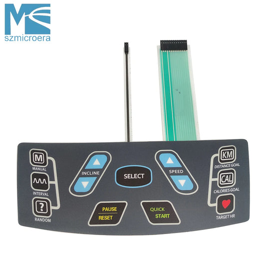 Treadmill Keypad Button for Johnson T6000 Treadmill Spare Parts Treadmill Numberpad