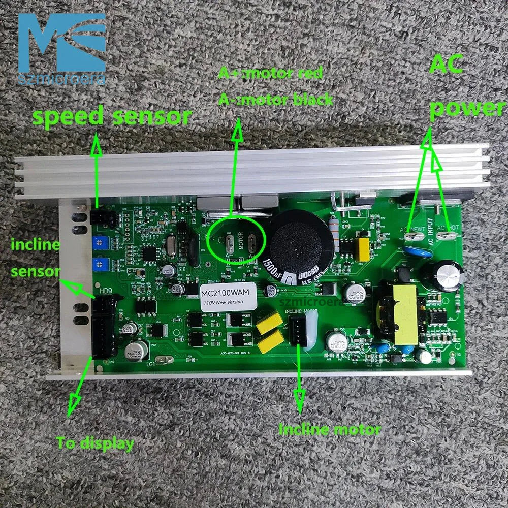 Treadmill Motor Controller MC2100-WAM MC2100-WA For Icon Proform Nordic Track Treadill Circuit board