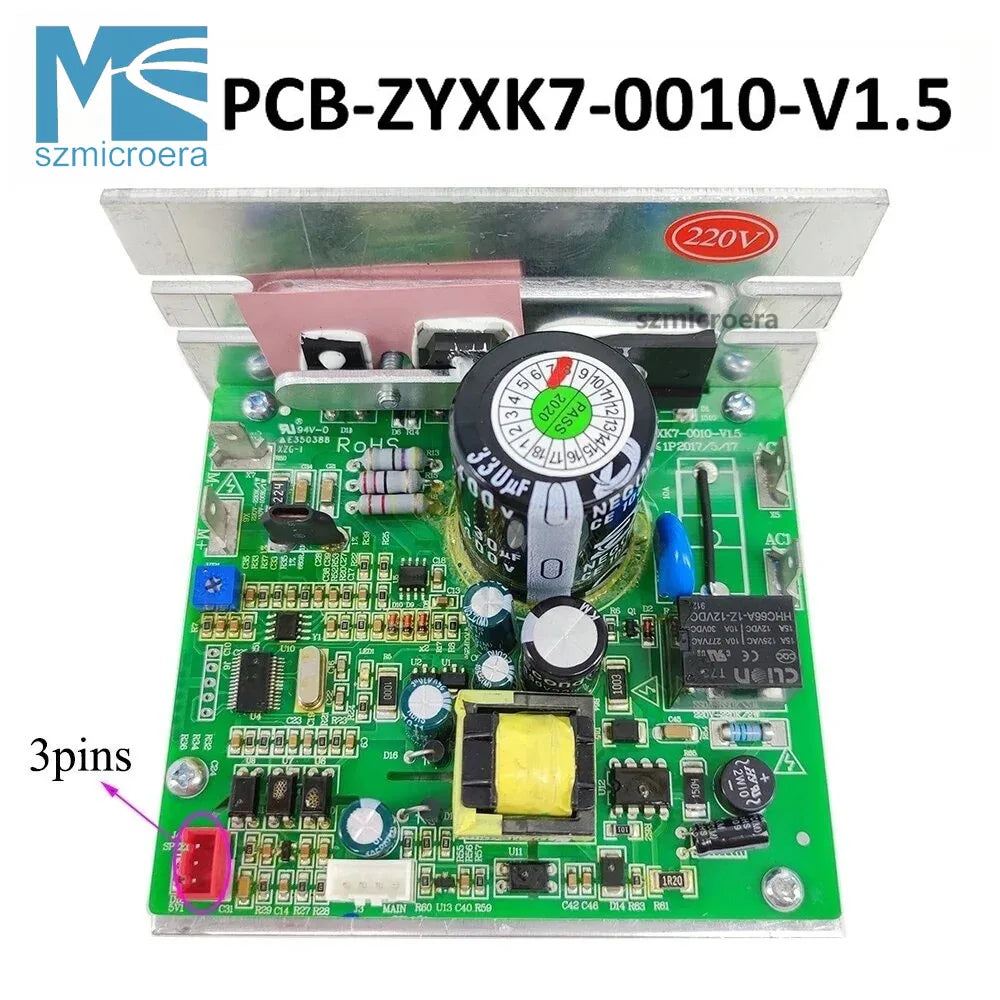 Treadmill Motor Controller PCB-ZYXK7-0010-V1.5 for SHUA 5166 OMA MYDO Treadmill Circuit Board Power Supply Board Mainboard