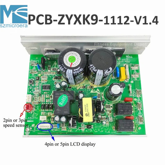 Treadmill Motor Controller PCB-ZYXK9-1112-V1.4 Treamill Control Board PCB-ZYXK9 1112 V1.4 Motherboard