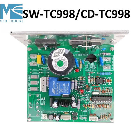 Treadmill Motor Controller SW-TC998 CD-TC998 Treadmill Circuit Board Control Board No Incline Version Motherboard