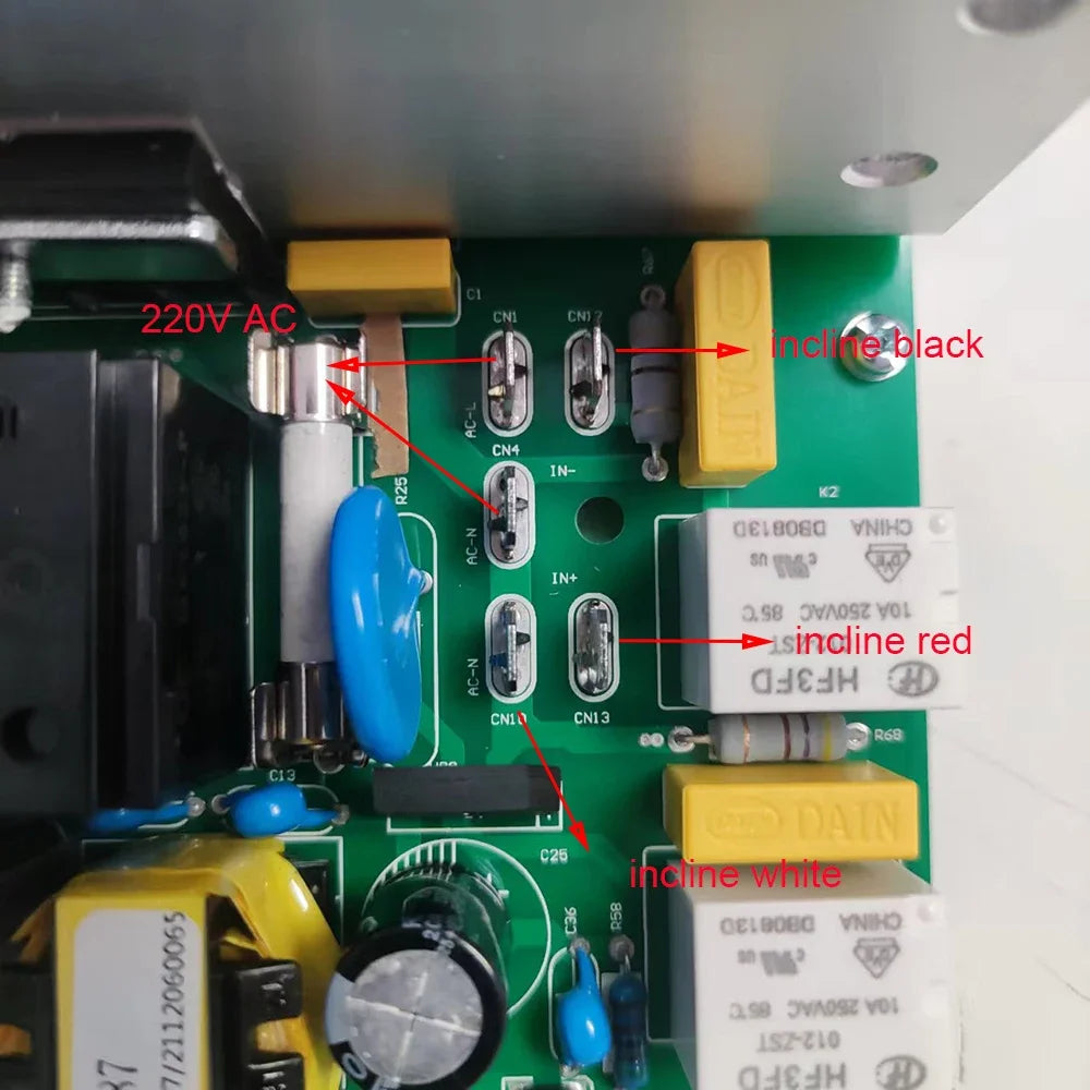 Treadmill Motor Controller T2500F-18 Treadmill Control Board T5220F Power Supply Board Circuit Board Mainboard