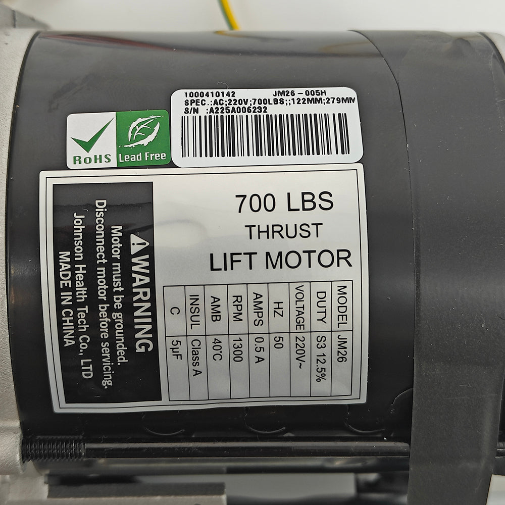 Matrix T1 Treadmill Incline Motor Lift Motor Incline Engine JM26-005H 1000410142 A225A006232