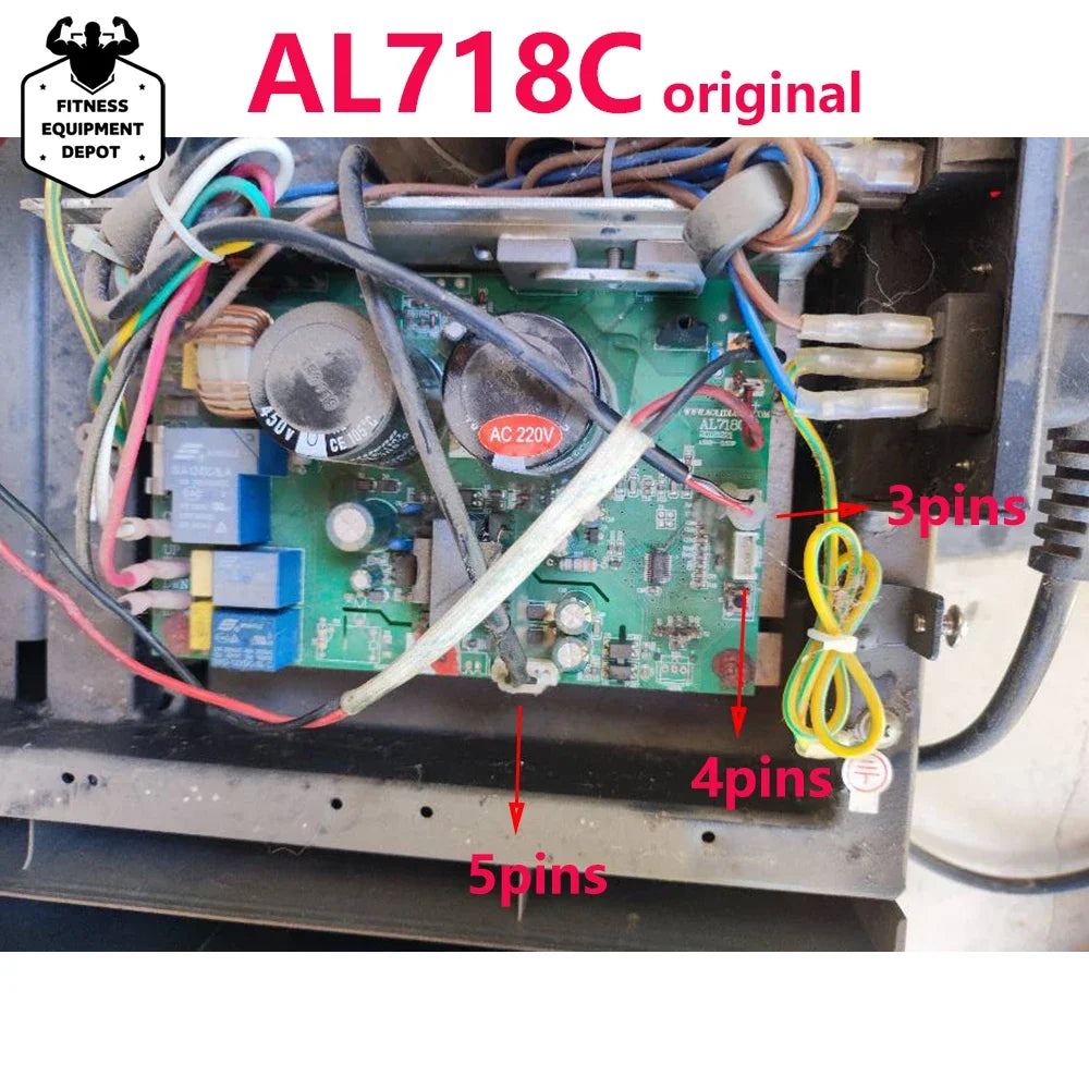 AL718C Treadmill Control Board Treadmill Circuit Board Power Supply Board Motherboard Treadmill Driver