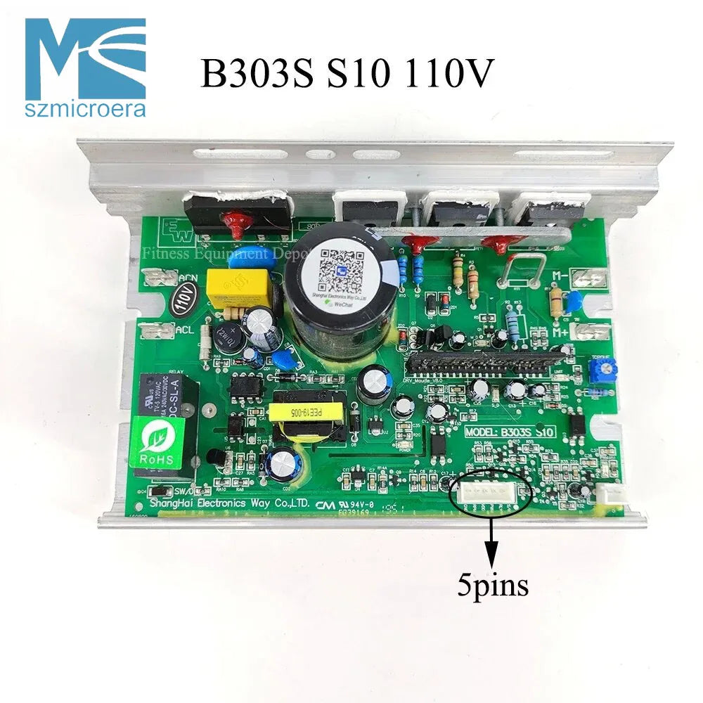 B303S S10 S06 Treadmill Circuit Board for Johnson Tempo TREO T22 T32 T33 T57 T82 Treadmill Motor Controller Control Board LCB