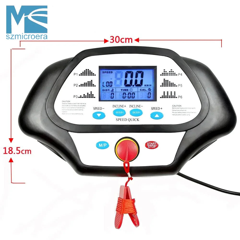 General Use Repair Treadmill Motor Controller Display Control Board + Treadmill Instrument Panel 1-2.0HP 1-4.0HP DC Motor