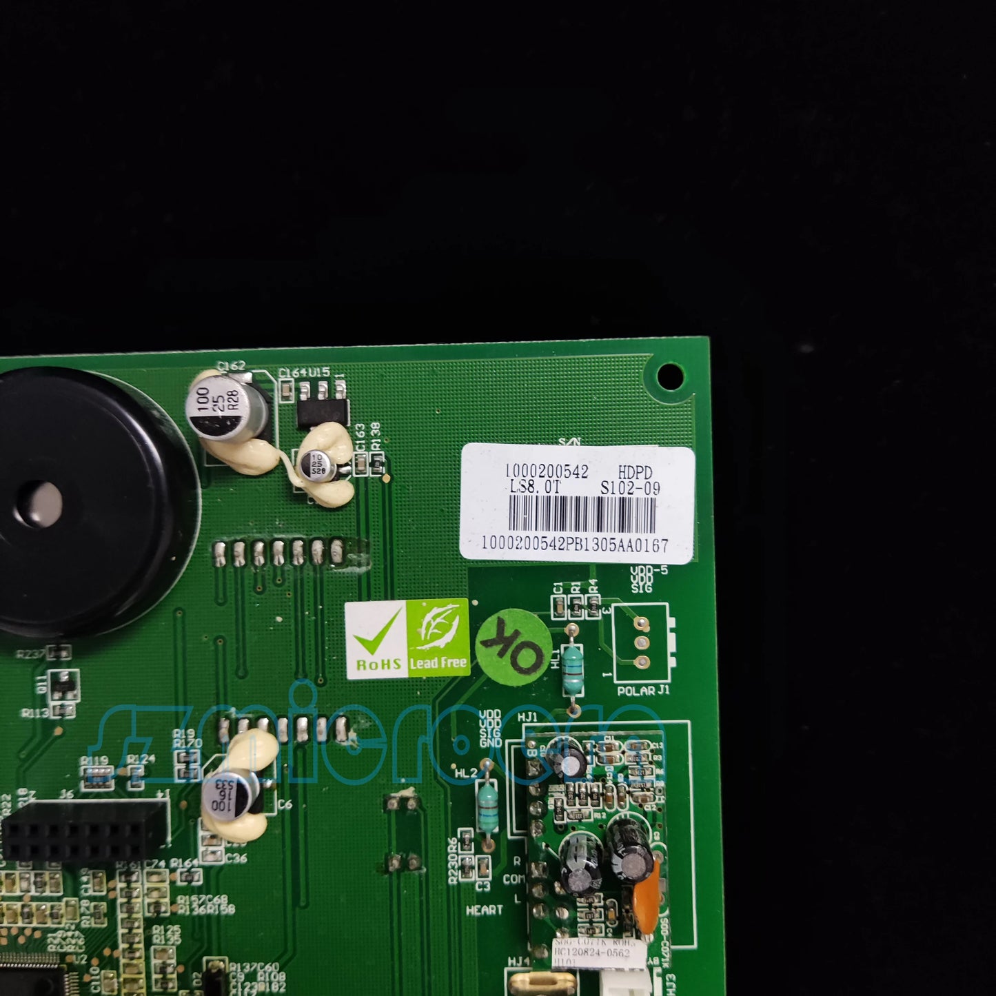 1pcs Upper Control Board 1000200542 for LIVE STRONG LS8.0T LS7.9T SHU1010 PD(LS7.9T) Treadmill Console Display Board
