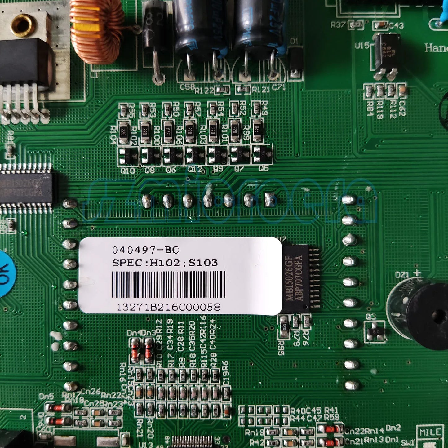 1pcs Upper control board for Horizon ELITE 407 507 508 Treadmill Controller SUH-T096 040497BC 040497-BC