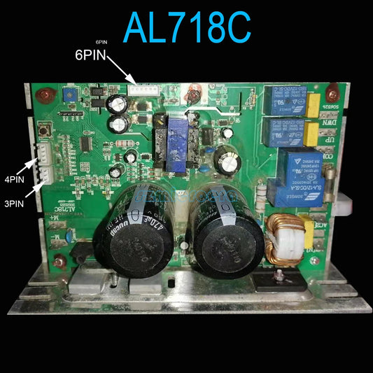 Treadmill Circuit Board AL718C 6pin Display Lower Control Board Treadmill Motor Controller  Driver Board