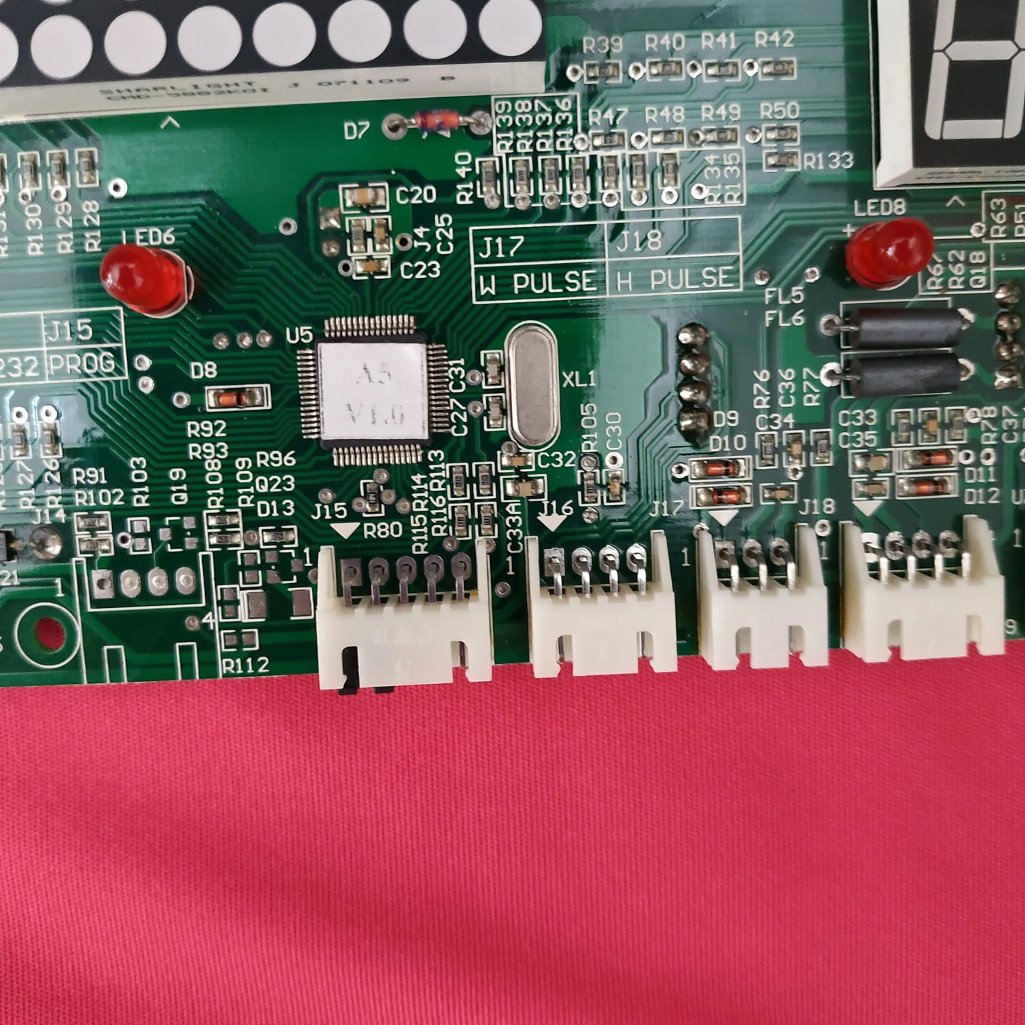 Upper control board APM: 7N12305 Console board lower motor controller for BH G652c Treadmill