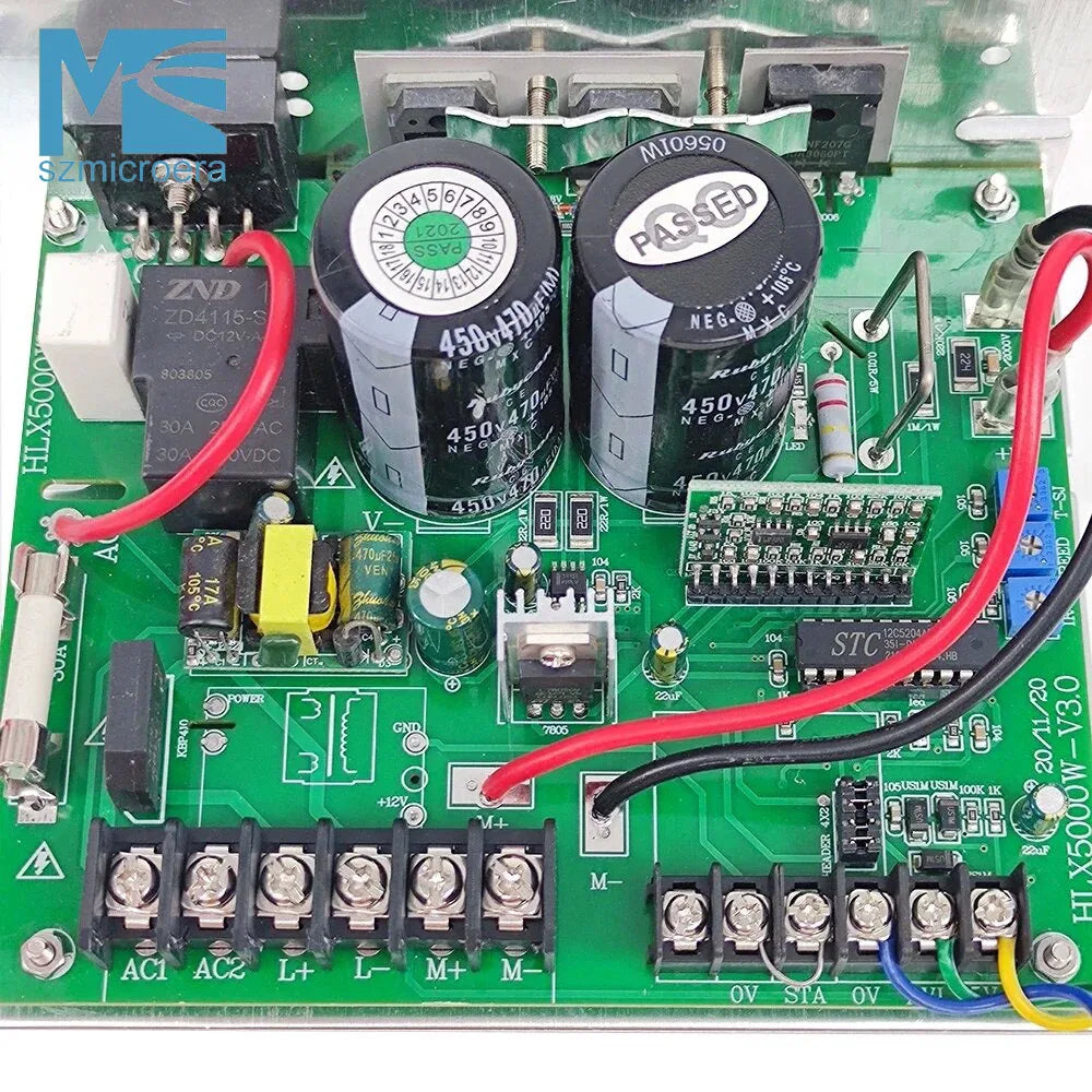 HLX5000W-V3.0 Treadmill Control Board 4000W High-power DC Motor for 180V Motor Stepless Speed Regulation Switch Motor