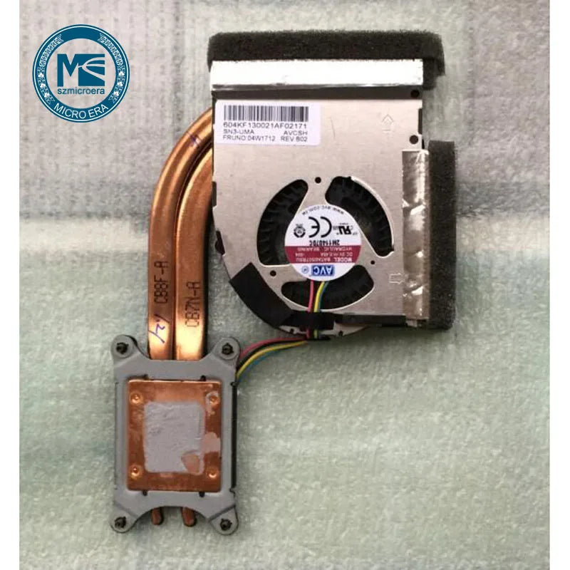 CPU Fan with Heatsink for Thinkpad T420S 04W1712 04W1713