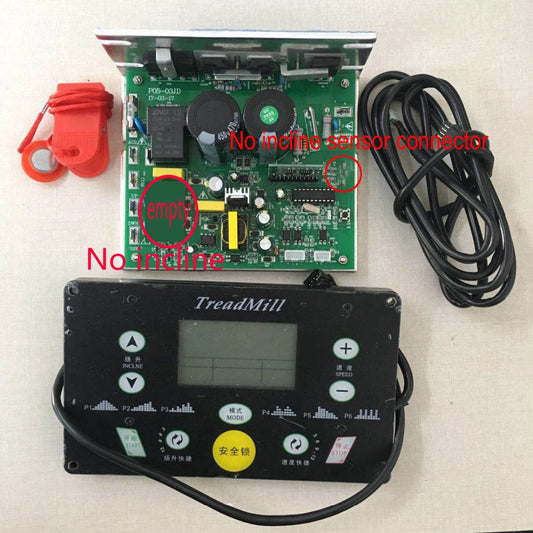 Universal Treadmill Motor Controller Running Machine Controller+Display Panel controller kit for 1.0-4.0HP DC Motor