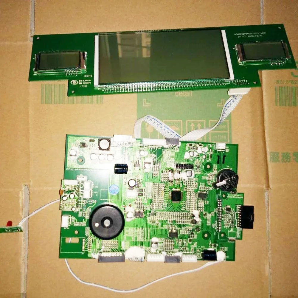 Treadmill Screen Circuit Board for ADVENTURES 5PLUS Treadmill Display Mainboard Upper Control Board Display Panel