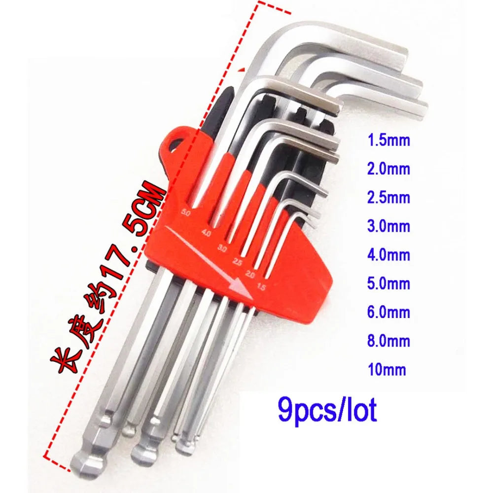 Treadmill wrench Wheelchair screwdriver Disassembly repair hex wrench Treadmill repair tools kit