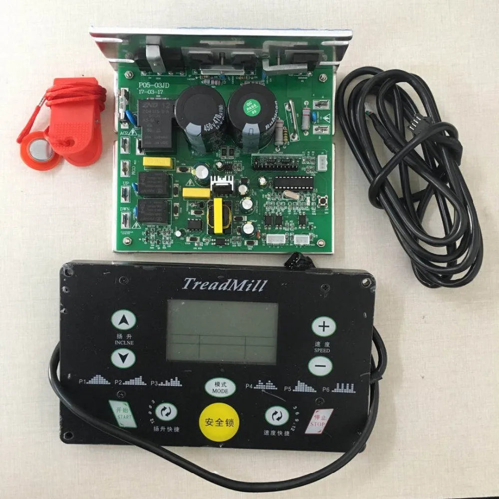 Universal Treadmill Motor Controller Running Machine Controller+Display Panel controller kit for 1.0-4.0HP DC Motor